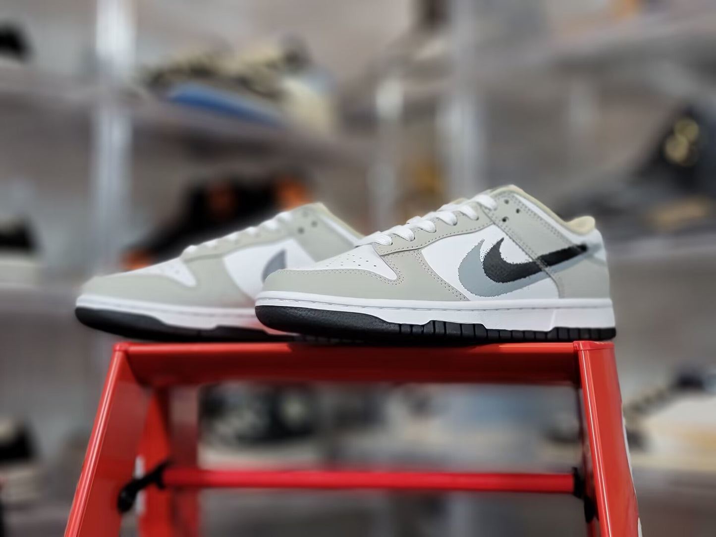 Nike Dunk Low Stencil Swoosh