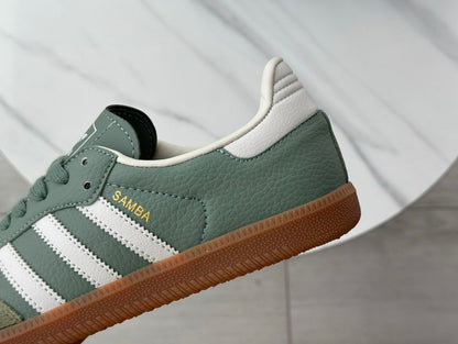 Adidas Samba OG silver green